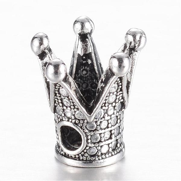 

PandaHall Alloy Beads, Crown, Mixed Color, 12.5x12x12mm, Hole: 2.5mm Alloy Crown Multicolor