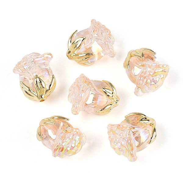 UV Plating Transparent Acrylic Beads