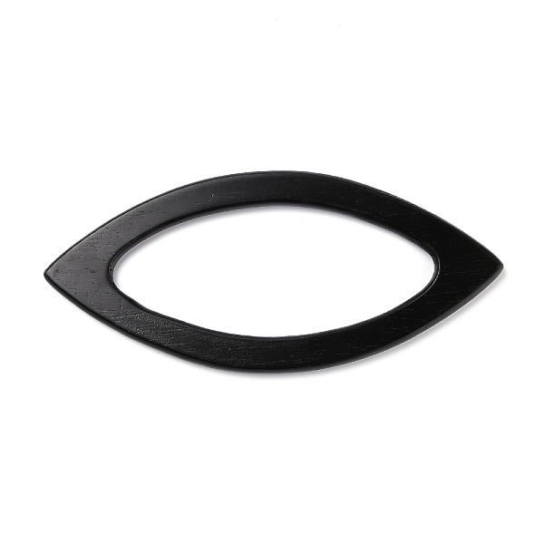 

PandaHall Wooden Handles Replacement, for Handmade Bag Handbags Purse Handles, Horse Eye, Black, 20x9x0.9cm, Inner Diameter: 1.42cm Wood...