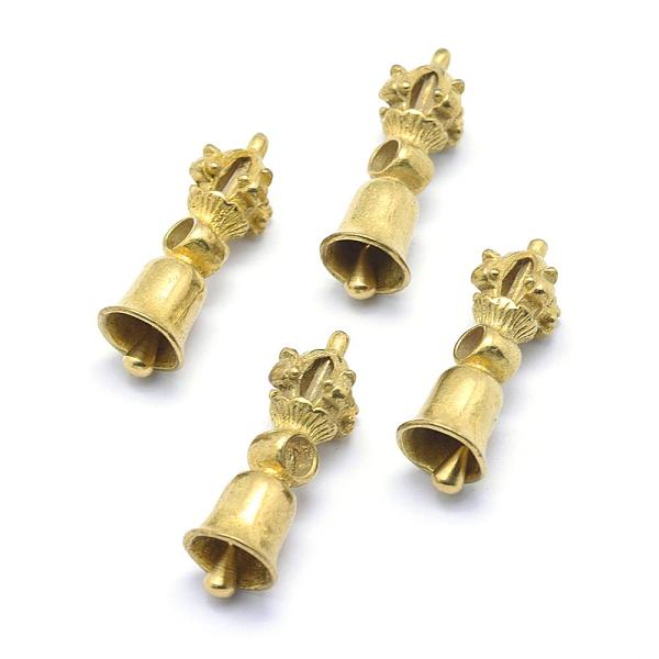 

PandaHall Brass Beads, Dorje Vajra for Buddha Jewelry, Lead Free & Cadmium Free & Nickel Free, Raw(Unplated), 35x12.5x12.5mm, Hole: 4mm...