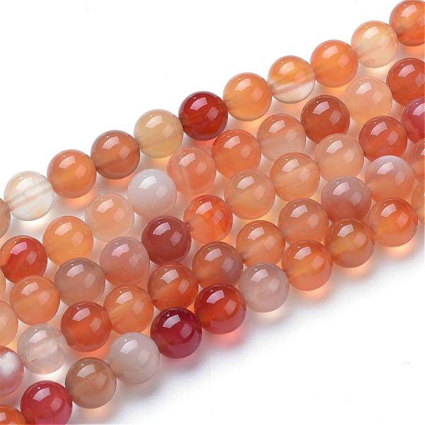 

PandaHall Natural Carnelian Bead Strands, Round, 6mm, Hole: 1mm, about 61pcs/strand, 15 inch Carnelian Round