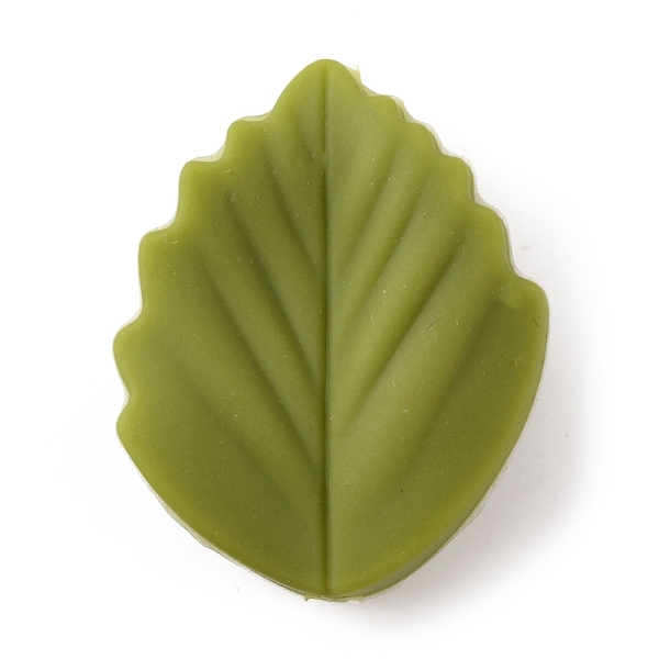 

PandaHall Silicone Beads, DIY Nursing Necklaces and Bracelets Making, Chewing Pendants For Teethers, Leaf, Olive Drab...