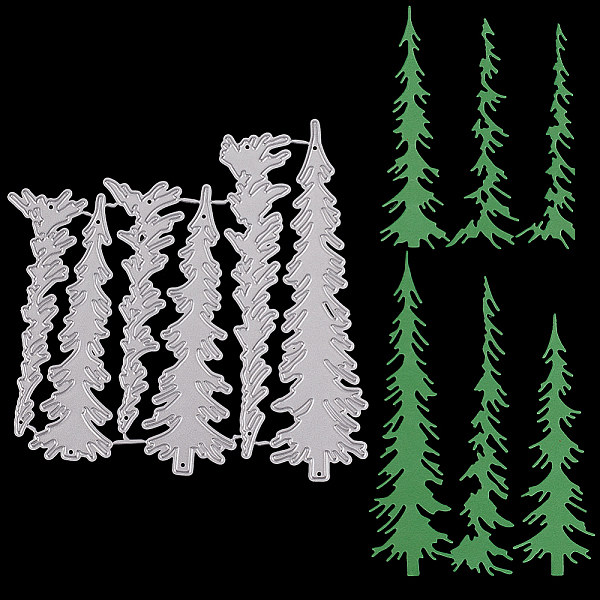 

PandaHall Christmas Carbon Steel Cutting Dies Stencils, for DIY Scrapbooking, Photo Album, Decorative Embossing Paper Card, Christmas Tree...