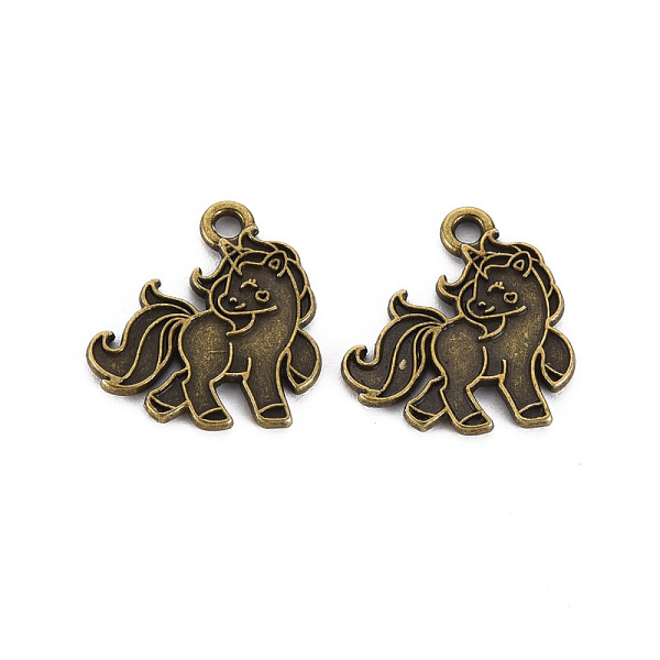 

PandaHall Tibetan Style Alloy Pendant Enamel Settings, Cadmium Free & Lead Free, Unicorn, Antique Bronze, 19.5x18x1.5mm, Hole: 1.8mm Alloy...
