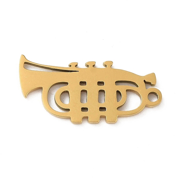 

PandaHall 5Pcs 201 Stainless Steel Pendants, Laser Cut, Saxophone Charm, Golden, 18x8.5x1mm, Hole: 1mm 201 Stainless Steel Musical...