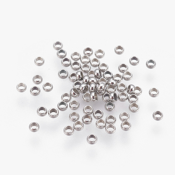 316 Surgical Stainless Steel Crimp Beads