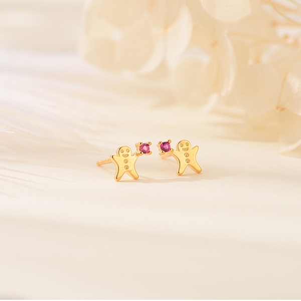 925 Sterling Silver Cubic Zirconia Stud Earrings