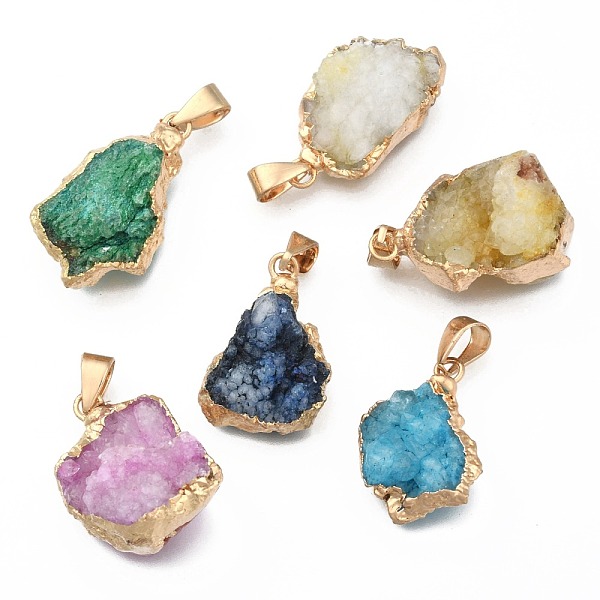 Natural Druzy Agate… - image