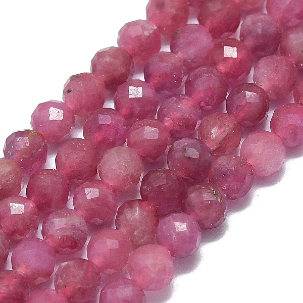 

PandaHall Natural Tourmaline Beads Strands, Faceted, Round, 4~4.5mm, Hole: 0.6mm, about 92~93pcs/strand, 15.16~15.35 inch(38.5~39cm) ...