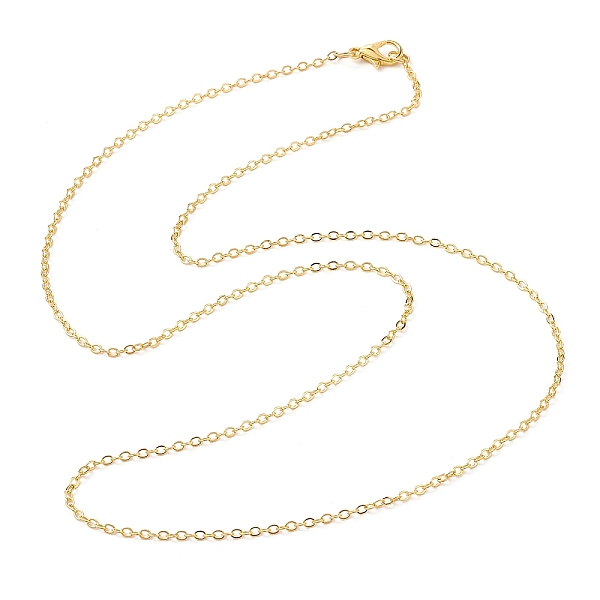 

PandaHall Brass Cable Chain Necklaces, Golden, 23.62 inch(60cm) Brass
