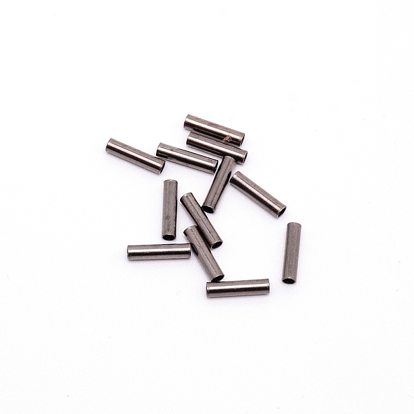 

PandaHall Brass Tube Beads, Platinum, 10x2.4mm, Hole: 1.8mm, 1000pcs/bag Brass Column