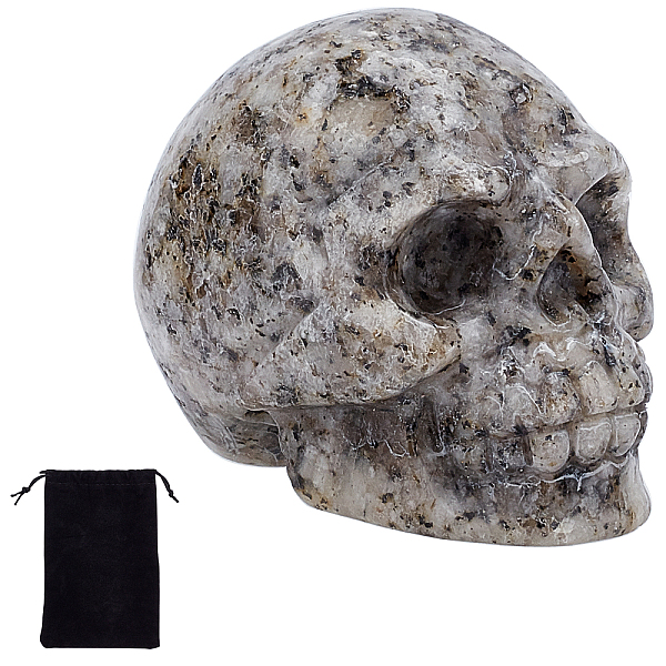 Halloween Natural Sesame Jasper Home Decorations