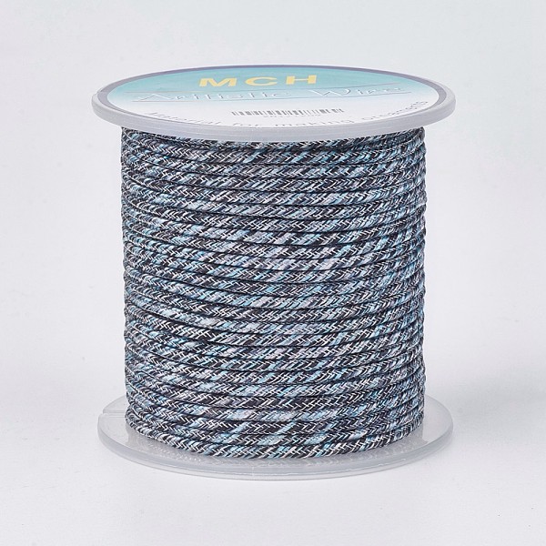 

PandaHall Polyester Thread, Slate Gray, 2mm, about 8.74 yards(8m)/roll Polyester Gray