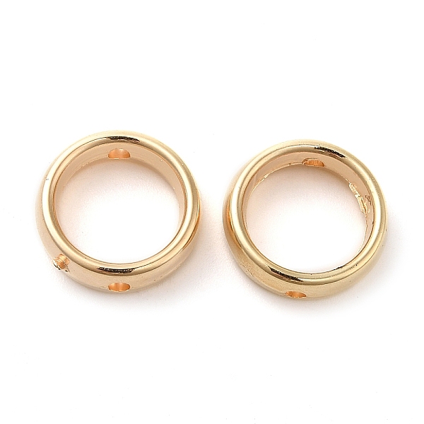 

PandaHall CCB Plastic Beads Frames, Golden, 12x3.5mm, Hole: 1.5mm Plastic Round