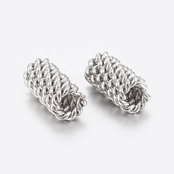 

PandaHall 304 Stainless Steel Jump Rings Beads, Column, Stainless Steel Color, 10x4.5mm, Hole: 2mm 304 Stainless Steel Column