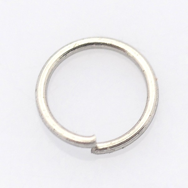 

PandaHall 304 Stainless Steel Open Jump Rings, Stainless Steel Color, 24 Gauge, 3x0.5mm, Inner Diameter: 2mm, about 769pcs/10g 304 Stainless...