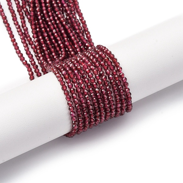 Natural Garnet Bead… - image