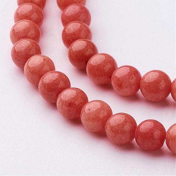 

PandaHall Natural Mashan Jade Round Beads Strands, Dyed, Mixed Color, 6mm, Hole: 1mm, about 69pcs/strand, 15.7 inch Mashan Jade Round..., Multicolor
