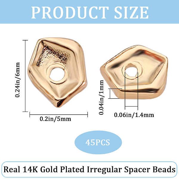 Creatcabin45pcs真鍮製チャーム