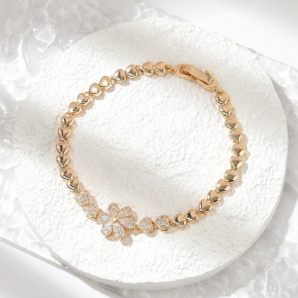 Brass Micro Pave Cu… - image
