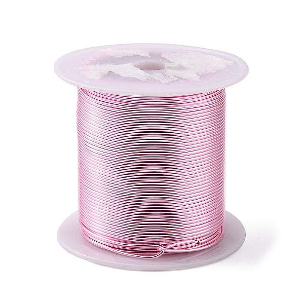 

PandaHall Round Copper Wire, for Jewelry Making, Rose Gold, 18 Gauge, 1mm, about 30m/roll Copper Round