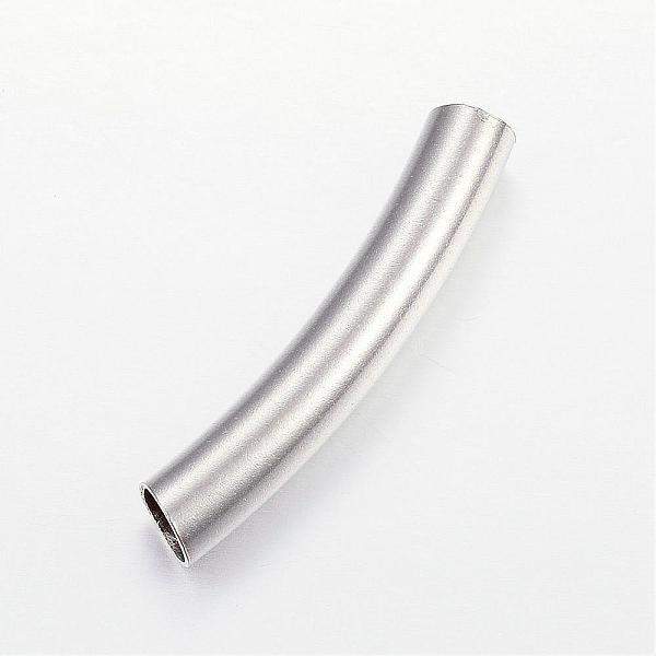 304 Stainless Steel Curved Tube Beads
