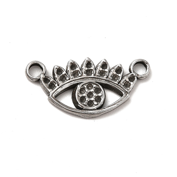 

PandaHall 304 Stainless Steel Pendant Rhinestone Settings, Evil Eye, Stainless Steel Color, Fit for 1mm Rhinestone, 12x23.5x2mm, Hole: 2.2mm...
