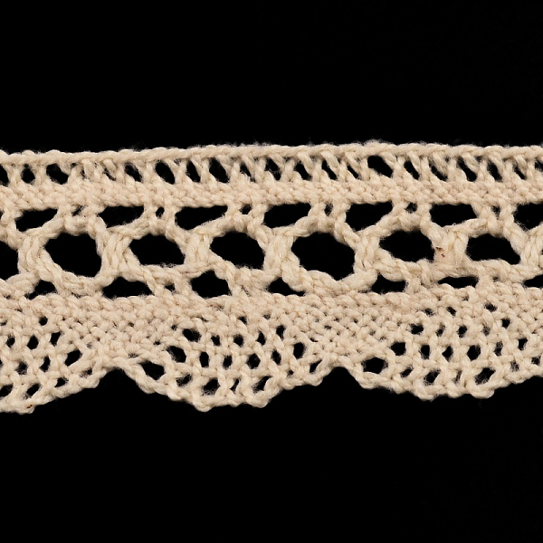 

PandaHall Lace Trim Cotton String Threads, 18mm, 100yards/roll Cotton