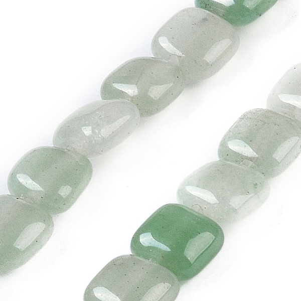 

PandaHall Natural Green Aventurine Beads Strands, Square, 8.5x8.5x5mm, Hole: 1.6mm, about 50pcs/strand, 16.34''(41.5cm) Green Aventurine...