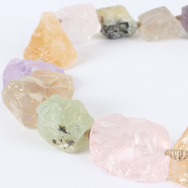 

PandaHall Natural & Synthetic Gemstone Rough Nuggets Bead Strands, 13~40x10~26x10~23mm, Hole: 2mm, about 14~19pcs/strand, 16.54 inch Mixed...
