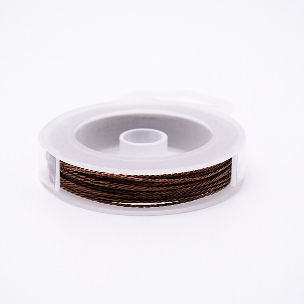 

PandaHall 3 Strands Copper Craft Wire, Long-Lasting Plated, Antique Bronze, 24 Gauge, 0.5mm, about 20m/roll Copper Twisted Round