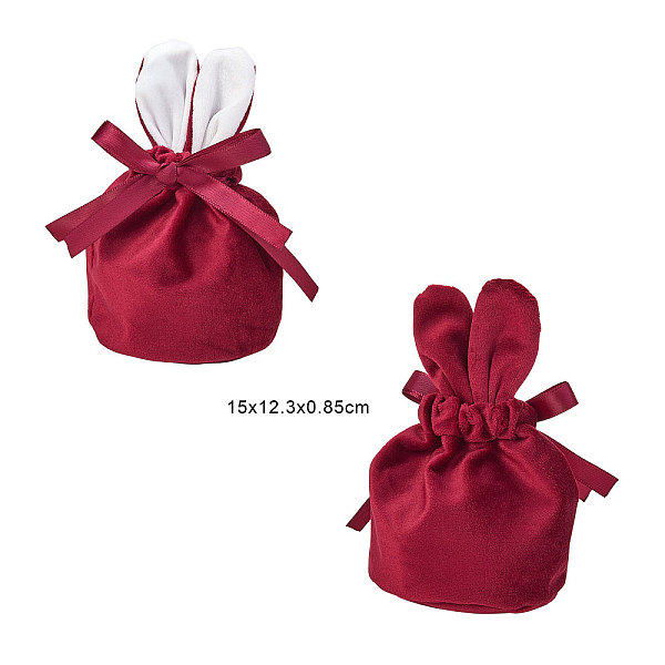 Velvet Jewelry Bags With Drawstring