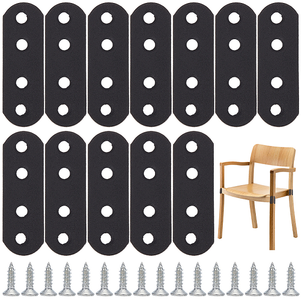 20Pcs Oval Iron Angle Code
