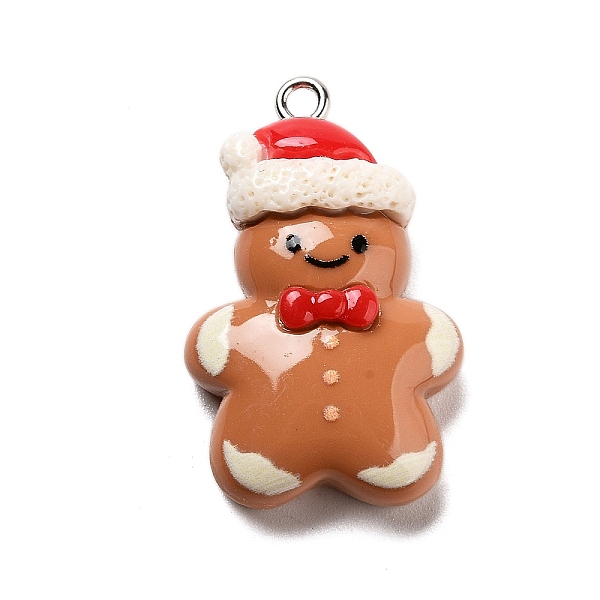 クリスマステーマ樹脂ペンダント