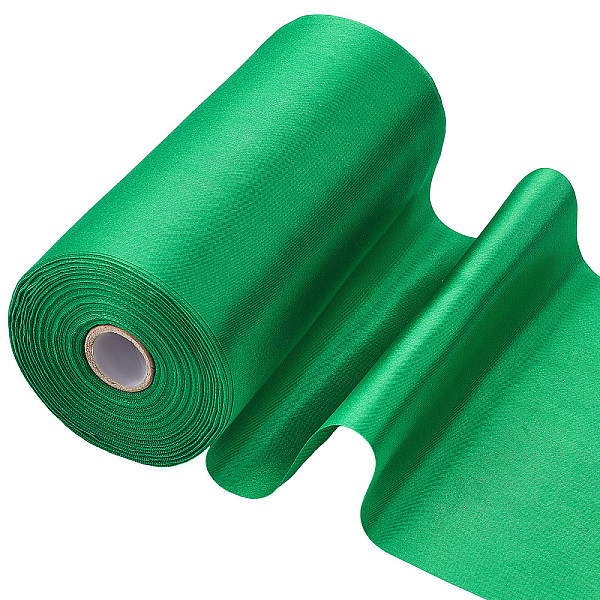 

PandaHall GORGECRAFT 27 Yards x 6 Inch Wide Double Faced Christmas Satin Ribbon Roll Green Polyester Solid Fabric Large Ribbon for Gift...