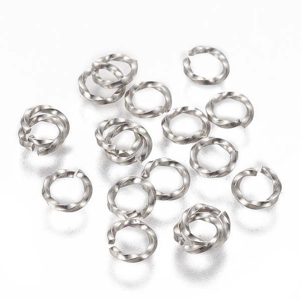 304 Stainless Steel Twisted Jump Rings