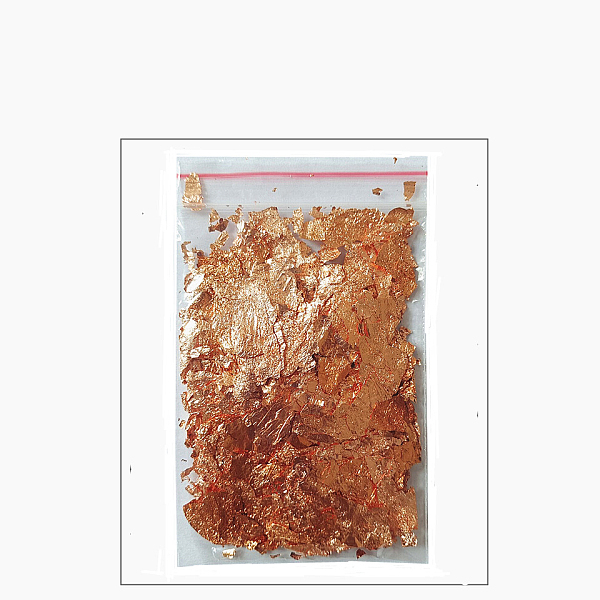 

PandaHall Foil Chip Flake, for Resin Craft, Nail Art, Painting, Gilding Decoration Accessories, Rose Gold, Bag: 100x50mm Gold Foil Chip