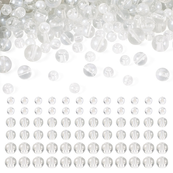 300Pcs Glass Beads