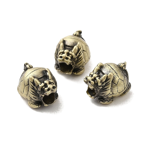 

PandaHall Tibetan Style Rack Plating Brass Bead, Long-Lasting Plated, Cattle, Antique Bronze, 9.5x7.5x7mm, Hole: 3mm Brass Cattle
