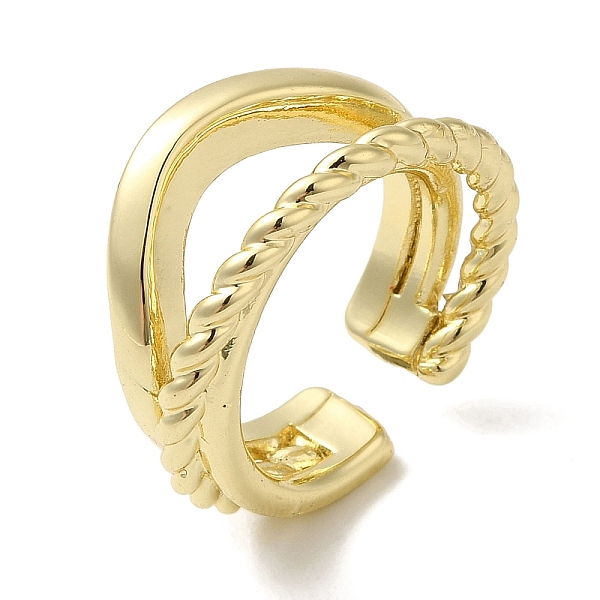 Anillos de brazalete abiertos de lat�n