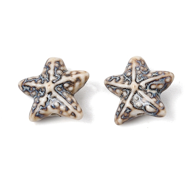 Vintage Handmade Porcelain Beads