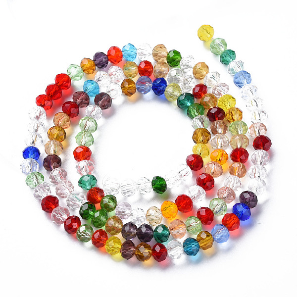 Chapelets De Perles En Verre à Facettes