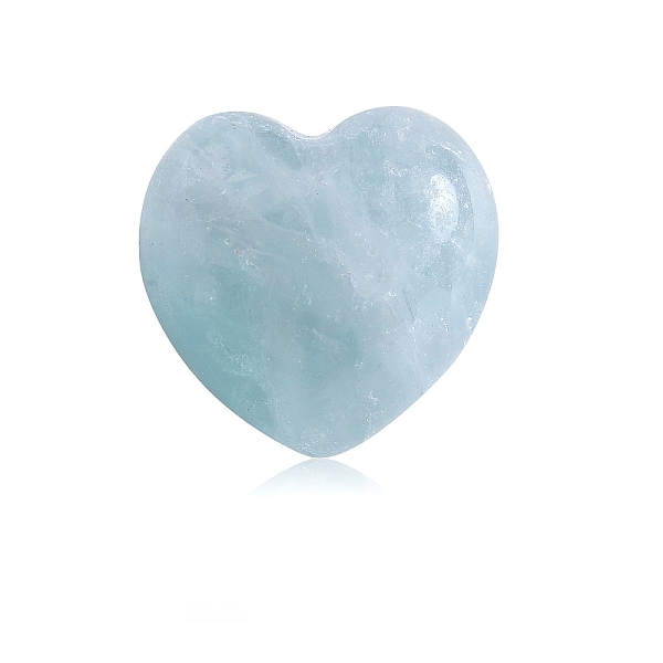 

PandaHall Natural Fluorite Healing Stones, Heart Love Stones, Pocket Palm Stones for Reiki Ealancing, Heart, 15x15x10mm Fluorite Heart