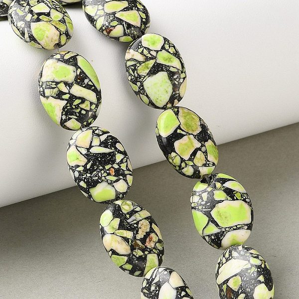 Synthetic Imperial Jasper Beads