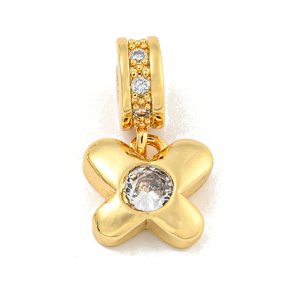 

PandaHall Brass Micro Pave Clear Cubic Zirconia Pendants, Real 18K Gold Plated, Butterfly, 17x10x3.5mm, Hole: 2mm Brass+Cubic Zirconia...