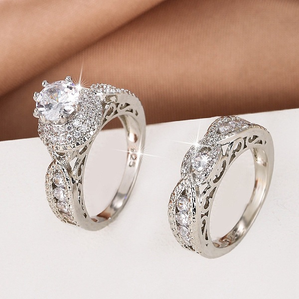 Brass Micro Pave Cu… - image