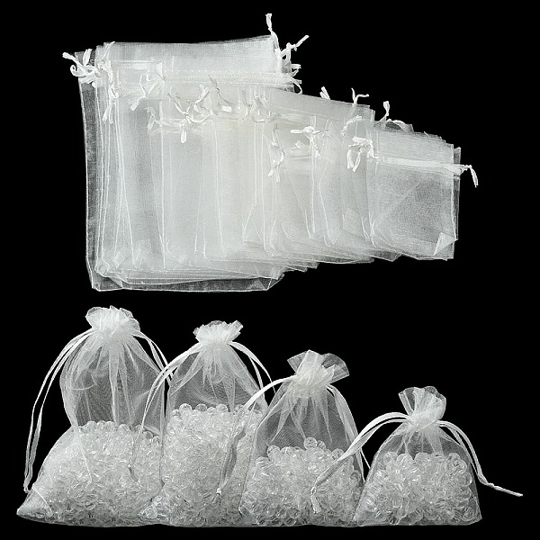 30Pcs 4 Styles Rect… - image