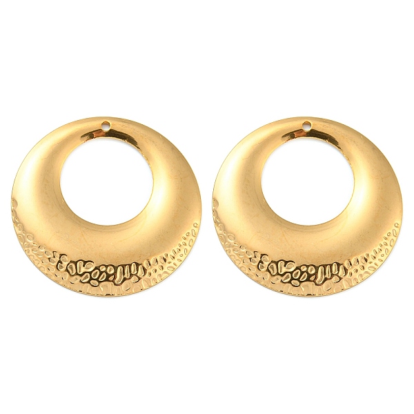 

PandaHall 304 Stainless Steel Pendants, Flat Round Charm, Golden, 32x2.5mm, Hole: 1.4mm 304 Stainless Steel Flat Round