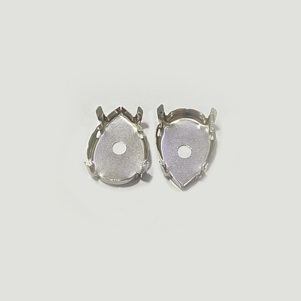 

PandaHall Stainless Steel Sew on Prong Settings, Claw Settings for Pointed Back Rhinestone, teardrop, Stainless Steel Color, 17x12.4x7.5mm...