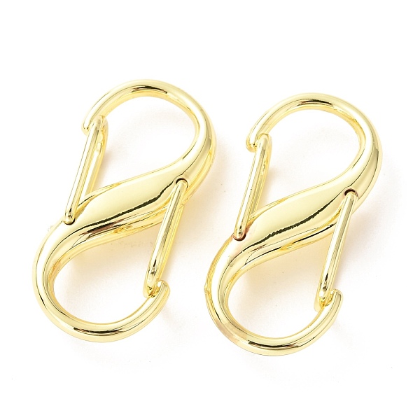 

PandaHall Zinc Alloy DIY Bags Adjustable Clasps Accessories, Bags Buckle, Light Gold, 2.75x1.3x0.7cm Alloy
